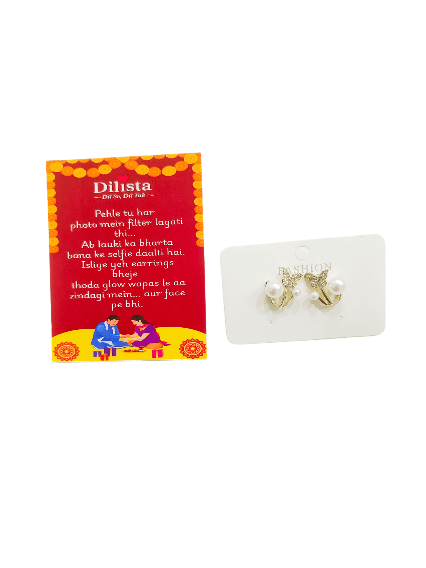 Rakhi Hamper for Married Sister – 5 Gifts & 6 Emotional + Funny Note Cards