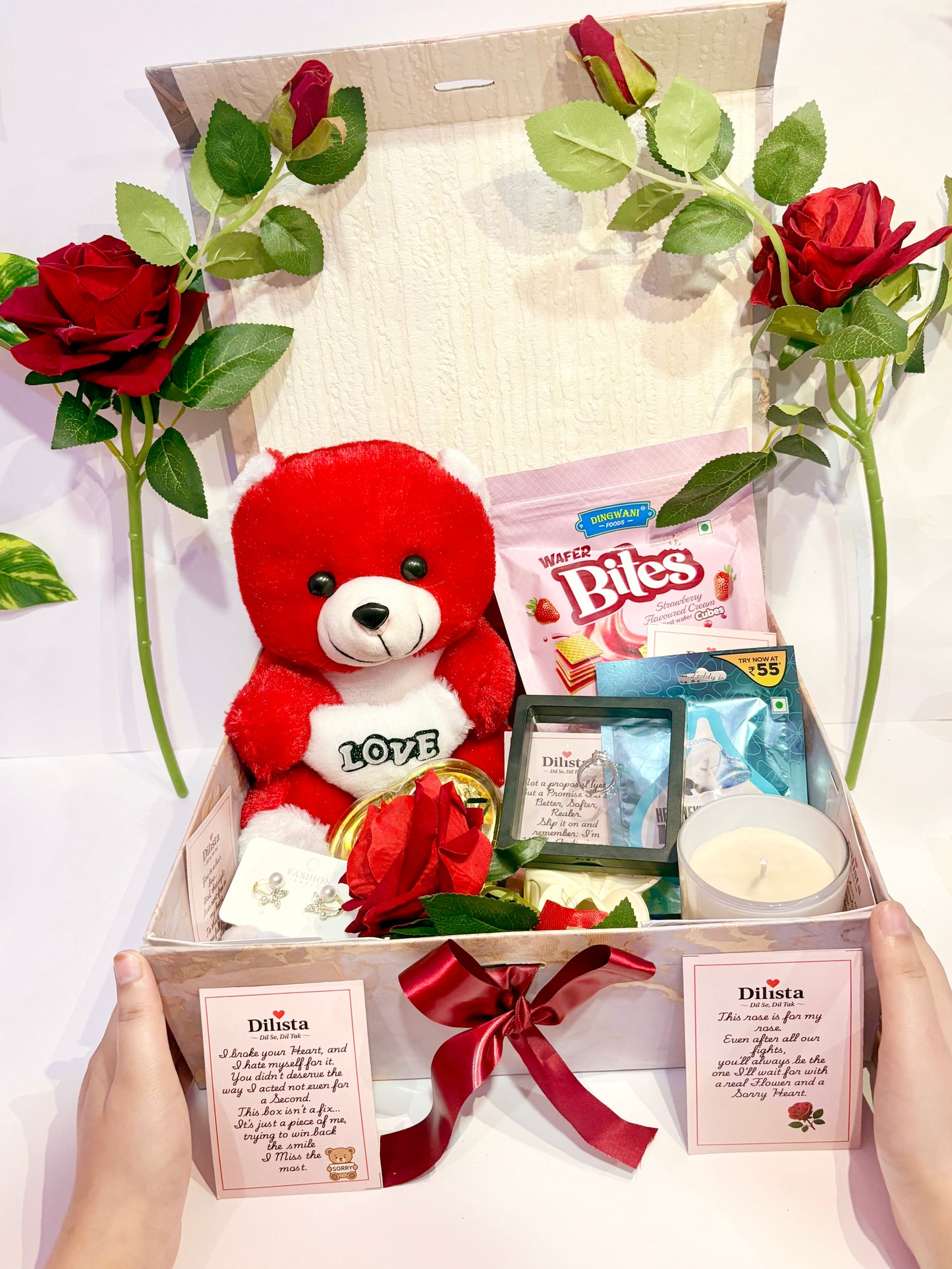 Premium “I’m Sorry” Gift Box for Girlfriend – Romantic Apology Hamper