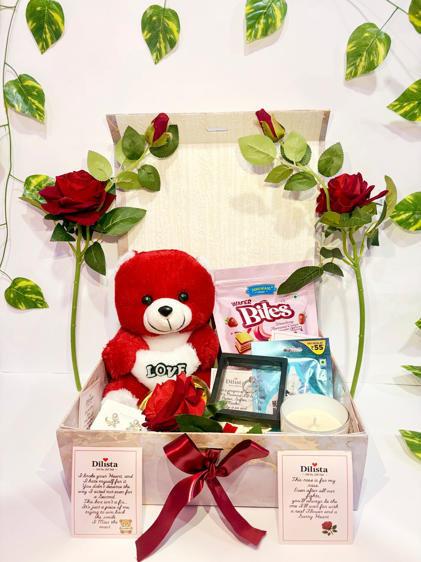 Premium “I’m Sorry” Gift Box for Girlfriend – Romantic Apology Hamper