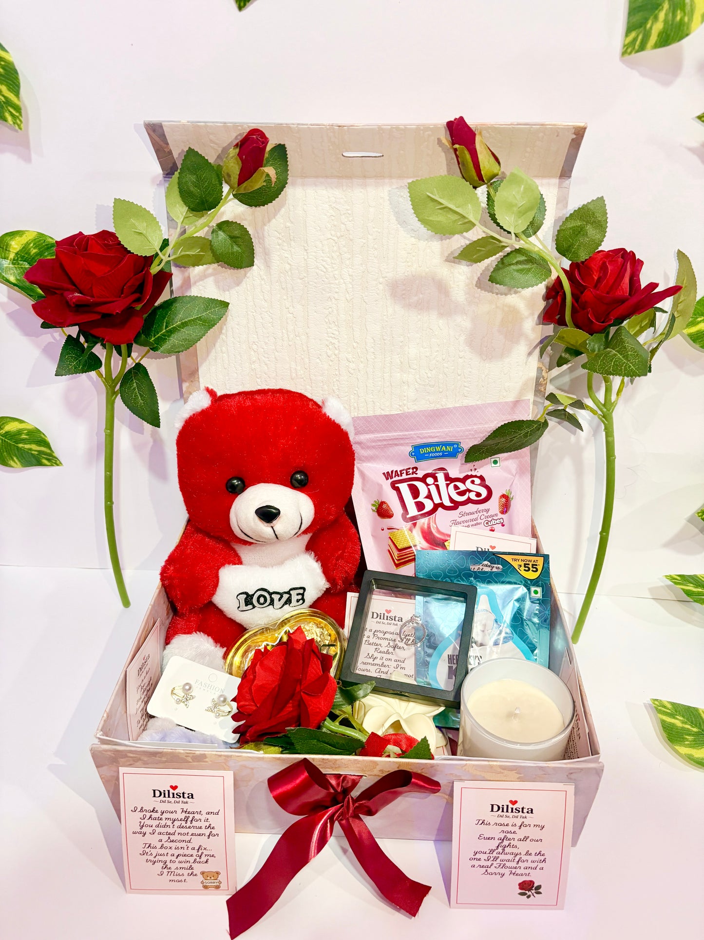 Premium “I’m Sorry” Gift Box for Girlfriend – Romantic Apology Hamper