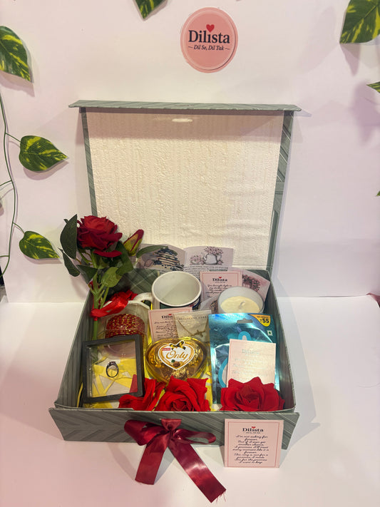 Please Come Back Gift Hamper for Her – 9 Emotional Love Gifts with 11 Heartfelt Apology Cards