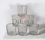 Clear Glass Votive Candle Holder – 80 ML | Shot Glass