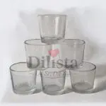 Clear Glass Votive Candle Holder – 80 ML | Shot Glass