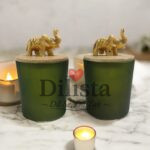 Wooden Lid Dry Fruit Jar – Matt Finish | 200ML (Green, Red & Light Blue) - Image 2