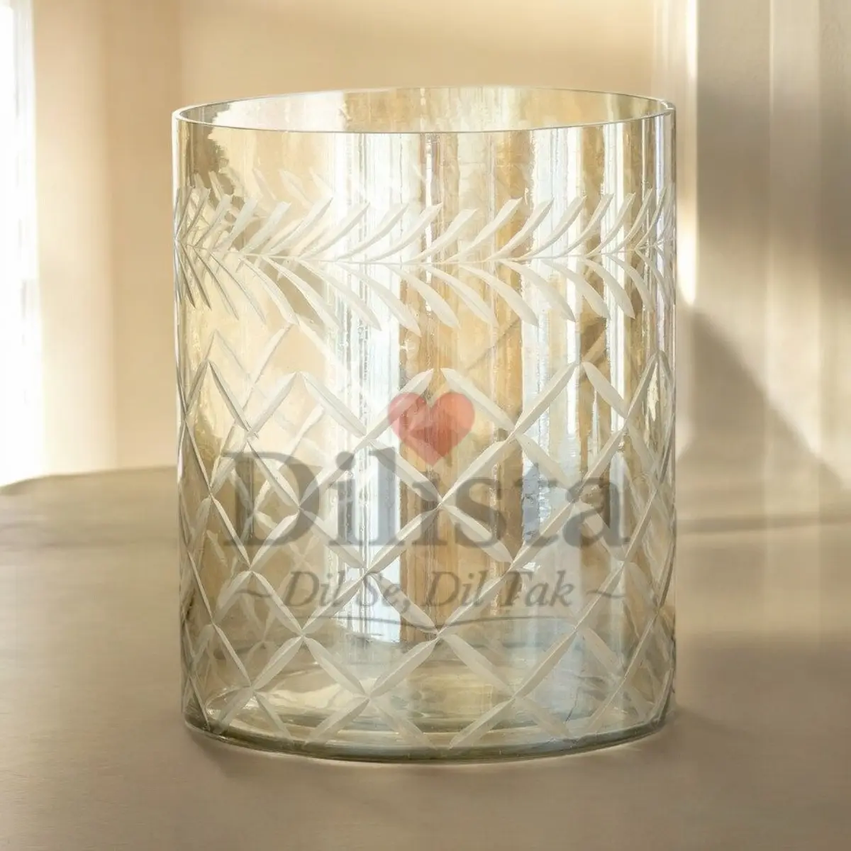 CC323BFE-9EE3-4011-8169-14265582D92A_L0_001-24_4_2025, 4_01_45 PM (1) Transparent Cut Glass Hurricane Vase – 1000 ML | Candle Holder & Home Décor - Image 1