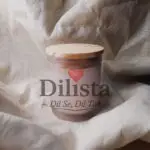 Transparent Glass Jar with Wooden Lid – 80 ML | Mini Candle & Storage Jar - Image 2