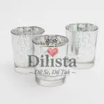 Golden Mercury Finish Votive Candle Jar – 80 ML - Image 2